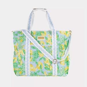 Brand New Lilly Pulitzer Bluette Make Lemonade Cooler Bag